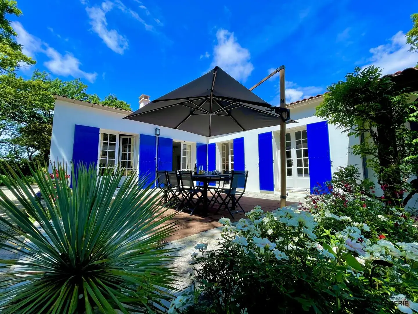 Maison aux Volets Bleus - Quartier résidentiel - Proche plage - Photo 27